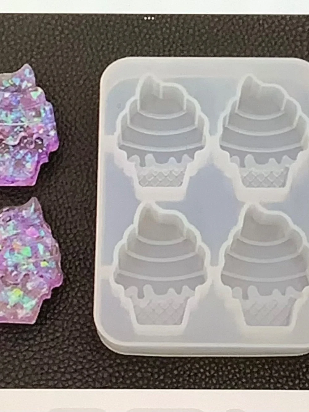 Christmas Silicone Mold Cake Decoration Fondant  3D Food Grade Tools, 2 pcs.